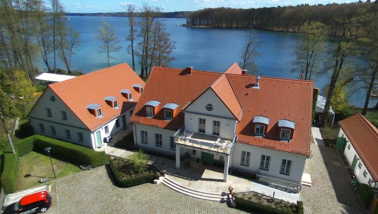 Cafe Wildau Hotel & Restaurant Am Werbellinsee Schorfheide Eksteriør billede